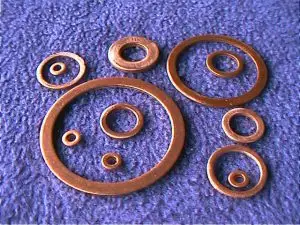 Arandelas Cobre