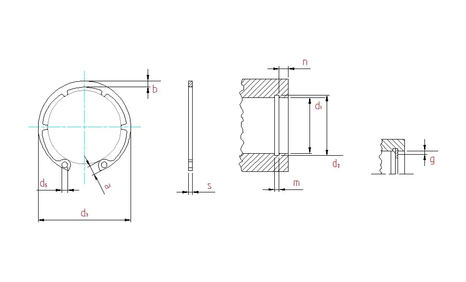 Anillos de Seguridad DIN 984